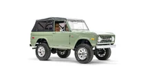 1971 Boxwood Green Ford Bronco For Sale_7 Passenger Side Front  3.4