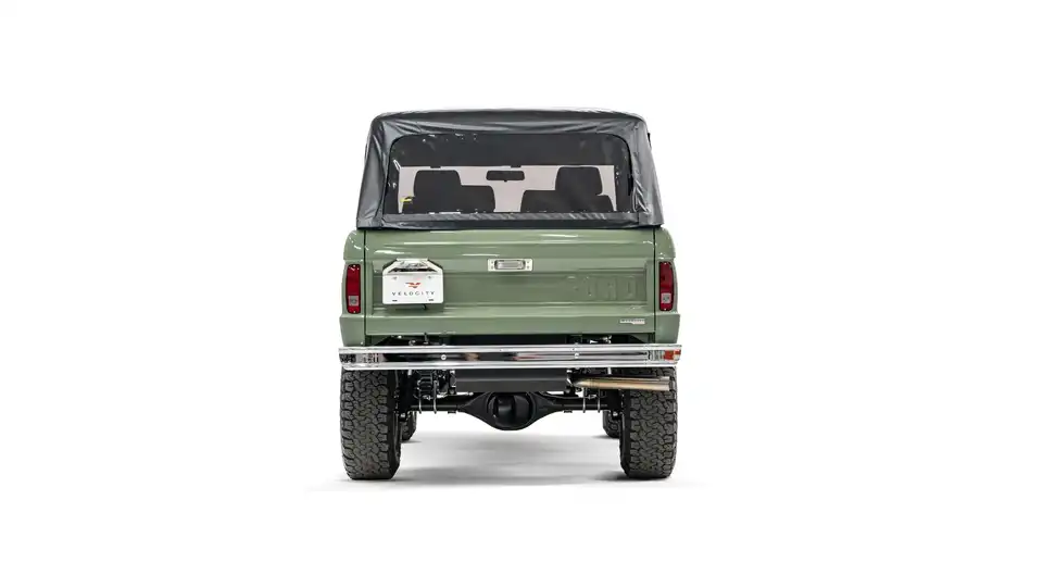 1971 Boxwood Green Ford Bronco For Sale_11 Rear Tailgate
