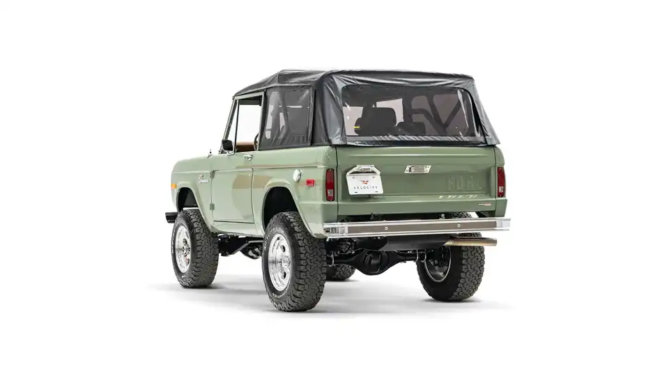 1971 Boxwood Green Ford Bronco For Sale_12Driver Side Rear