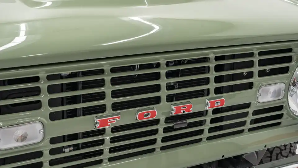 1971 Boxwood Green Ford Bronco For Sale_25 Exterior 