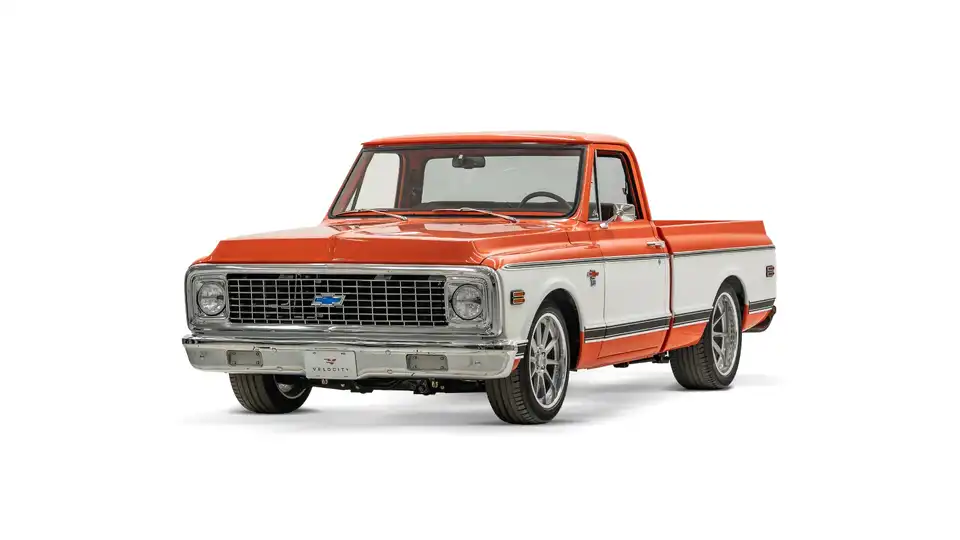 1971 Chevrolet C10 Truck_4 Drivers Side Front 