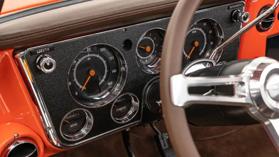 1971 Chevrolet C10 Truck_15 Dakota Digital Gauges