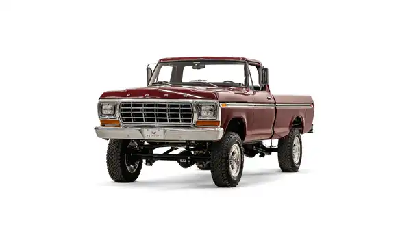 1975 Classic Ford F250 Dentside_4 Drivers Side Front 