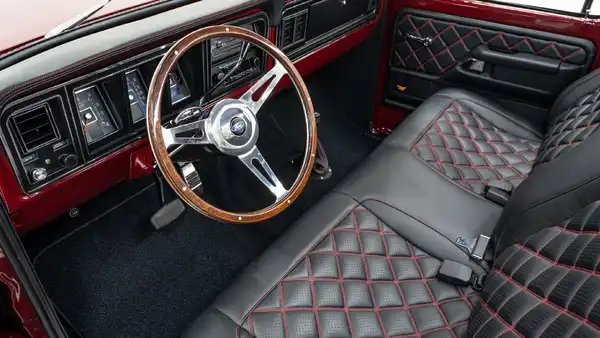 1975 Classic Ford F250 Dentside_ 14 15 Driver Side Interior