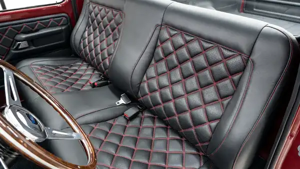 1975 Classic Ford F250 Dentside_17 Front Interior