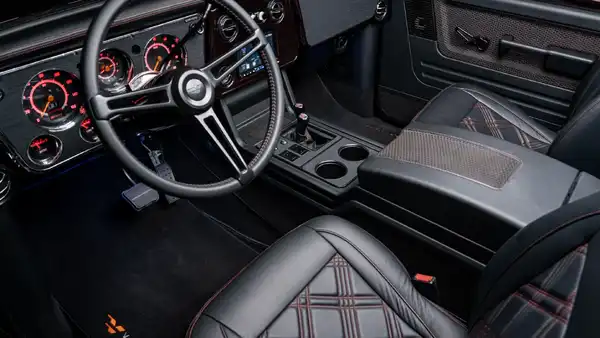 Tom Segura's 1971 Chevy K5 Blazer_ 14 15 Driver Side Interior
