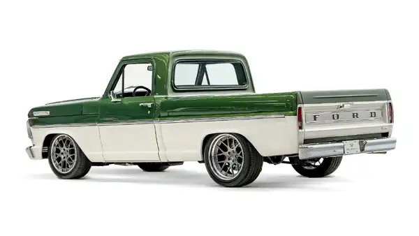 Restored Ford F100 Street Truck_13 Driver Side Rear 3.4