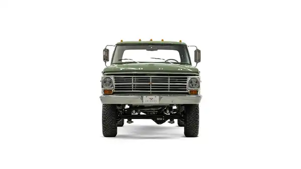 1972 Boxwood Green Ford F250 For Sale_5 Front