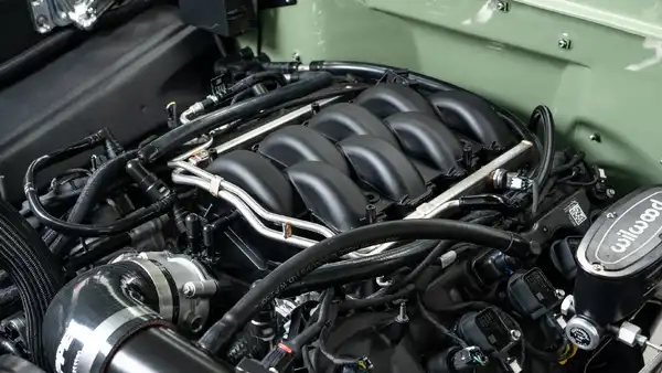 1972 Boxwood Green Ford F250 For Sale_26 5.0L Ford Coyote Engine