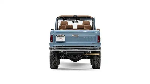 1971 Brittany Blue Ford Bronco_11 Rear Tailgate