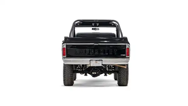 1972 Black K5 Blazer_11 Rear Tailgate