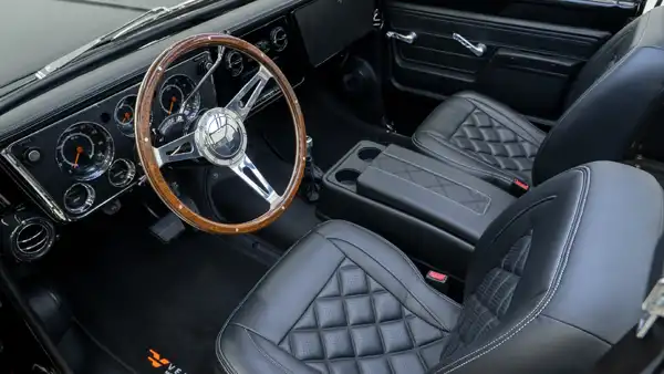 1972 Black K5 Blazer_ 14 15 Driver Side Interior