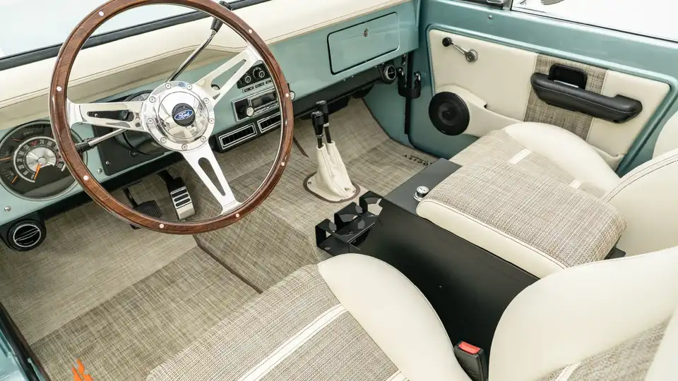 1969 Ford Bronco For Sale_ 14 15 Driver Side Interior