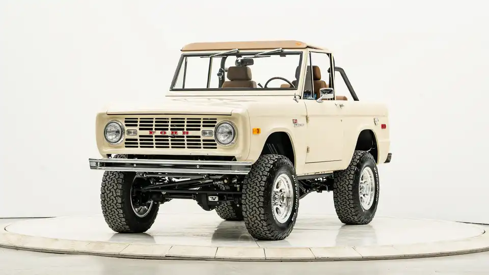 1966 Harvest Moon Ford Bronco For Sale_4 Drivers Side Front 
