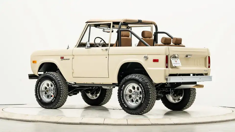 1966 Harvest Moon Ford Bronco For Sale_13 Driver Side Rear 3.4