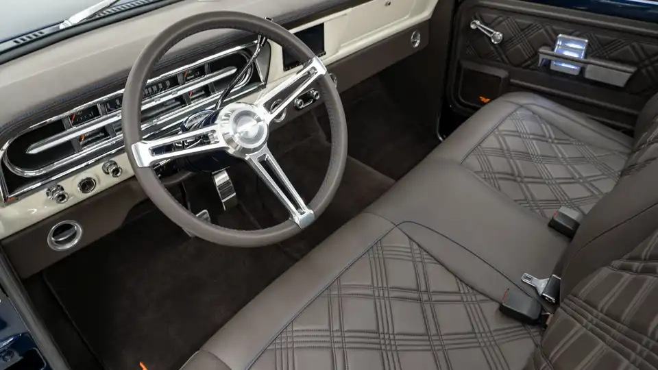 1967 Ford F100 Restored By Velocity_ 14 15 Driver Side Interior