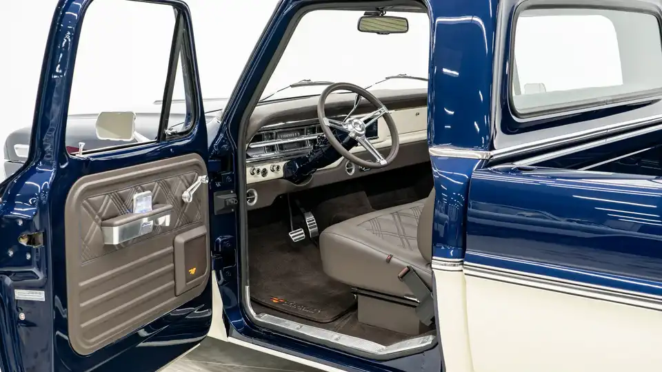 1967 Ford F100 Restored By Velocity_16 Rear Interior
