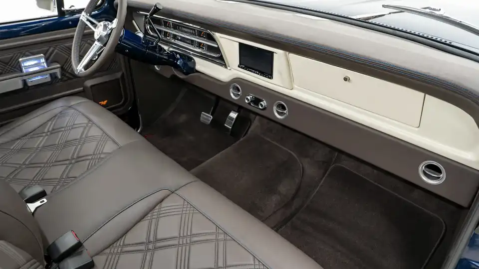 1967 Ford F100 Restored By Velocity_17 Front Interior