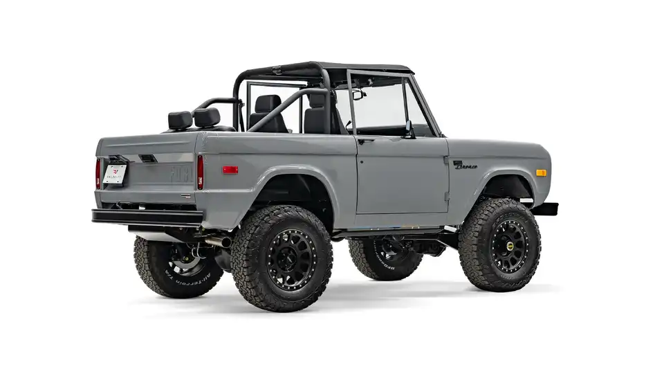 1966 Nardo Gray Ford Bronco_9 Passenger Side Rear 3