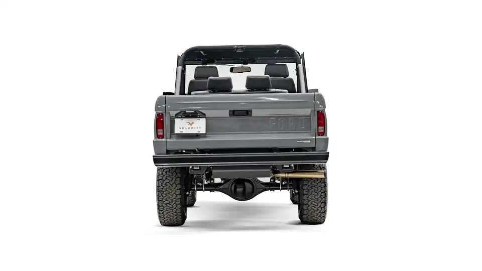 1966 Nardo Gray Ford Bronco_11 Rear Tailgate