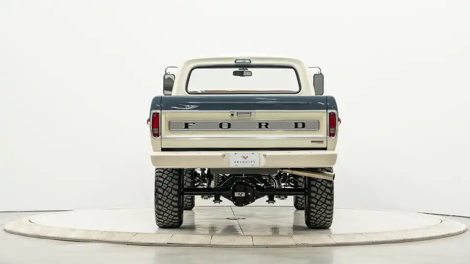 1969 Velocity Gray Ford F250_11 Rear Tailgate
