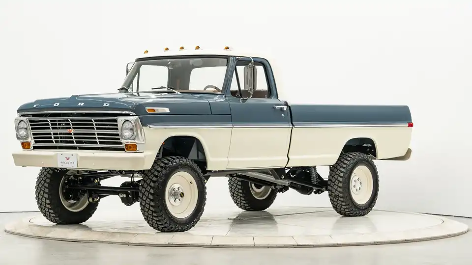 1969 Velocity Gray Ford F250_3 Drivers Side Front 3.4