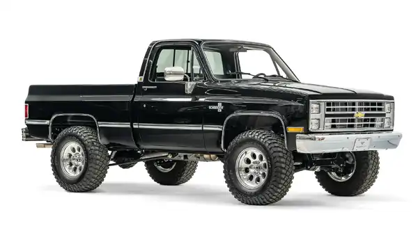 1985 Chevy K10 For Sale_7 Passenger Side Front  3.4