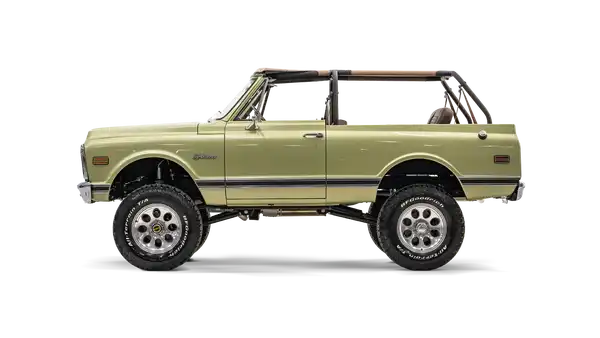 Olive Green 1970 Chevy K5 Blazer For Sale_2 Drivers Side