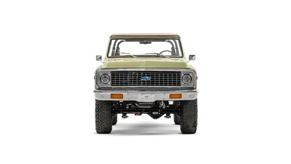 Olive Green 1970 Chevy K5 Blazer For Sale_5 Front