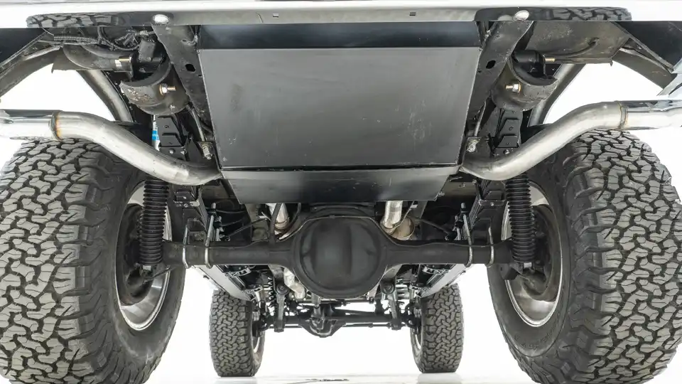 1974 Brittany Blue Ford Bronco For Sale_26 5.0L Ford Coyote Engine