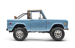 Classic Ford Bronco side profile