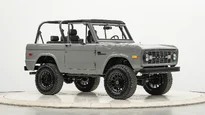 1976 Gray Ford Bronco For Sale_7 Passenger Side Front  3.4