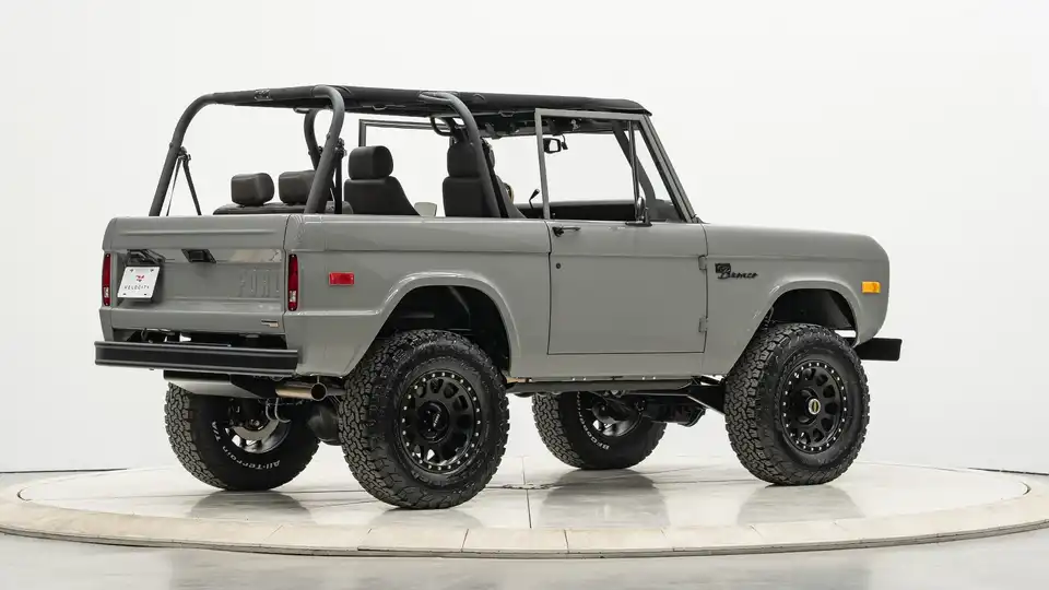 1976 Gray Ford Bronco For Sale_9 Passenger Side Rear 3