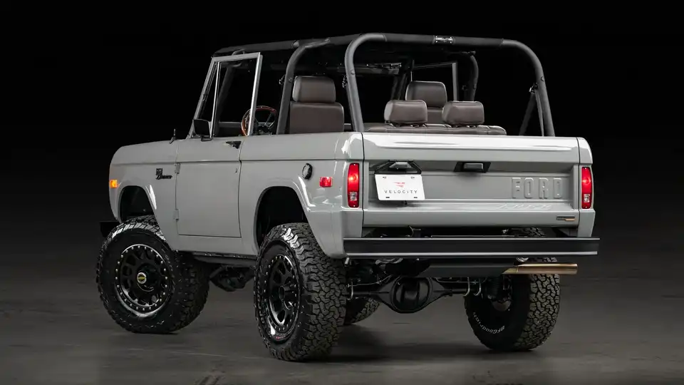 1976 Gray Ford Bronco For Sale_Exterior