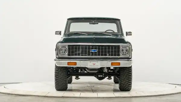Green 1972 Chevy K10_5 Front