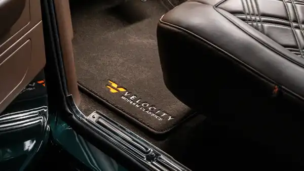 Green 1972 Chevy K10_20 Interior