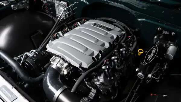 Green 1972 Chevy K10_26 5.0L Ford Coyote Engine