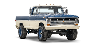 Ford F250 front quarter view
