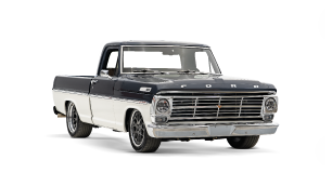 Classic Ford F-100 front quarter view
